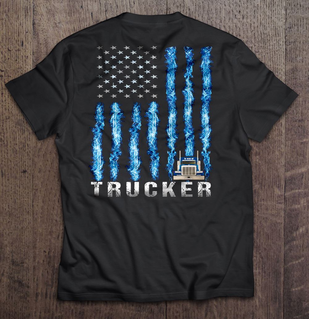 High Quality American Trucker Flag Version 