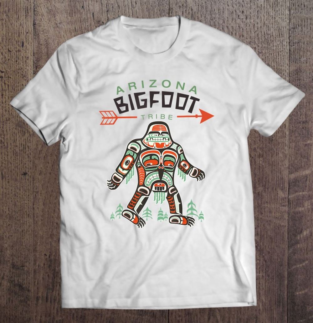 Awesome Arizona Bigfoot Tribe Shirt Funny Tribal Sasquatch Gift 