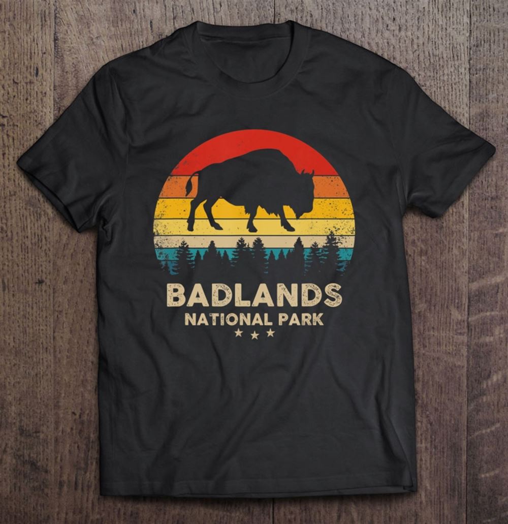 Attractive Badlands National Park Retro Souvenir 