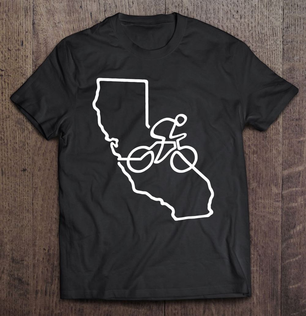 Awesome Bicycle California Cycling Shirt Cyclist Gift Bike Biking 