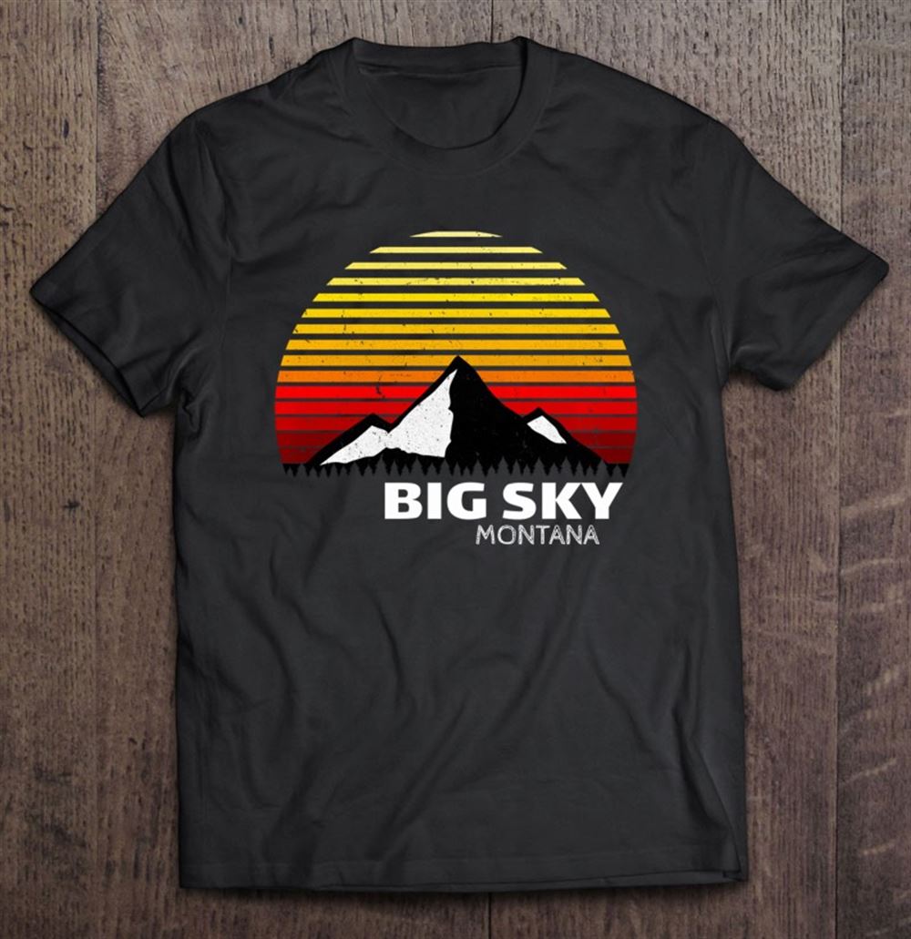 Interesting Big Sky Montana Crewneck 