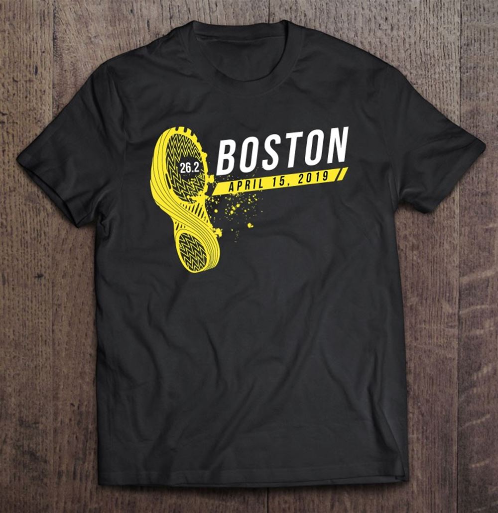 Limited Editon Boston Runner 26 Mile Finisher Marathon Tshirt 2019 Ver2 