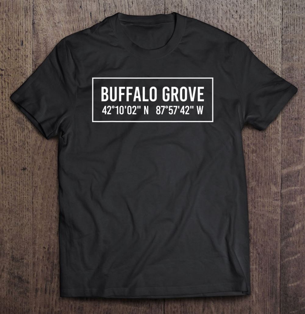 Special Buffalo Grove Il Illinois Funny City Coordinates Home Gift 