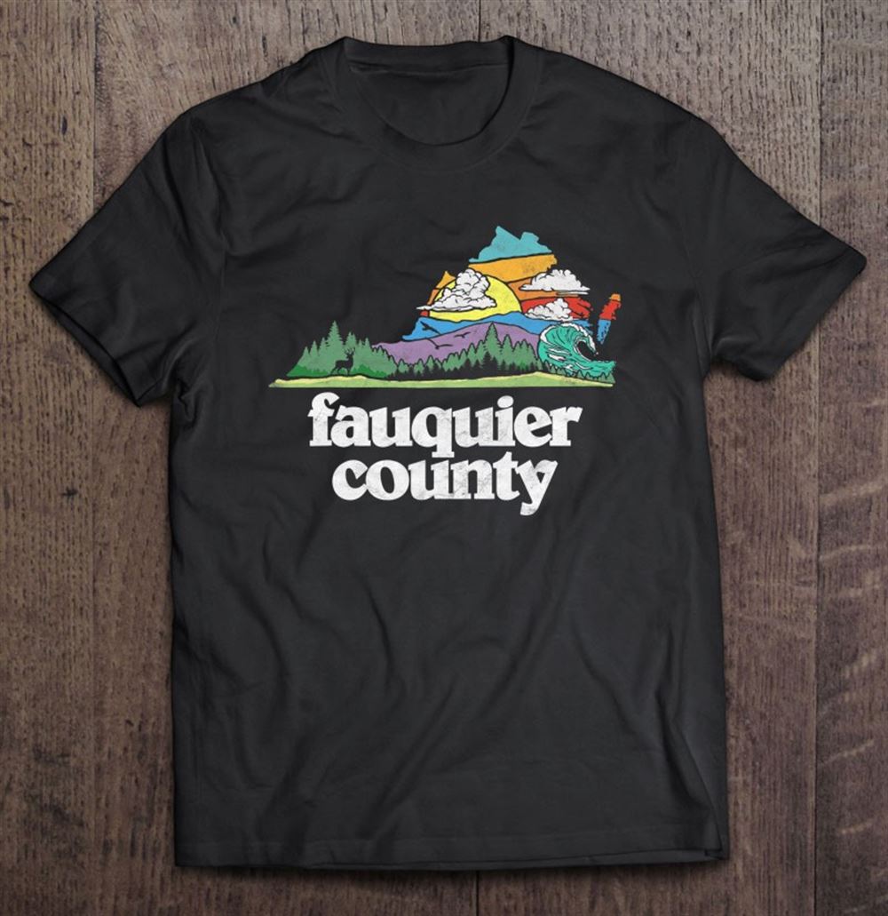 Great Fauquier County Virginia Outdoors Nature Lover Retro 80s 