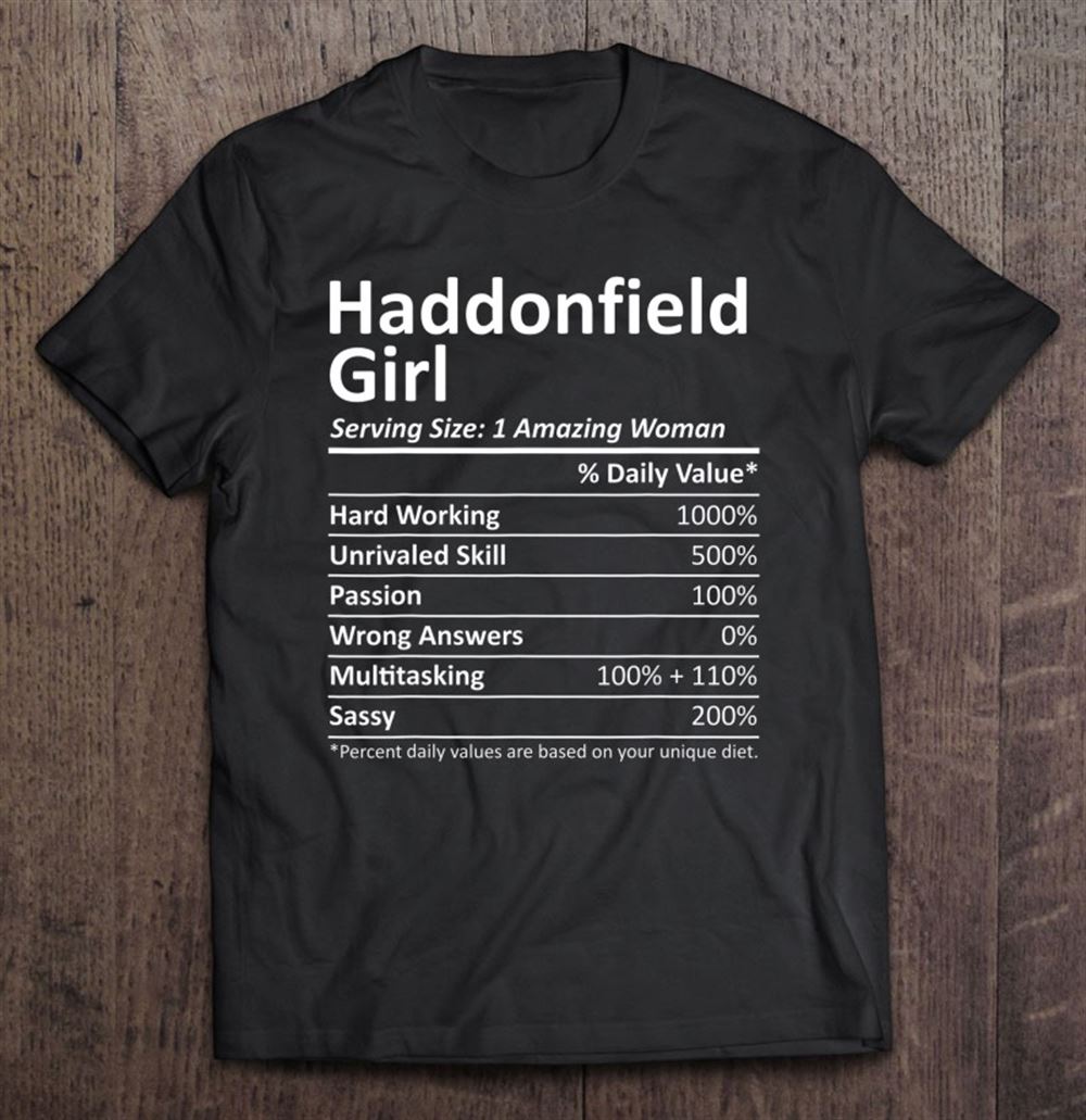 Happy Haddonfield Girl Nj New Jersey Funny City Home Roots Gift 