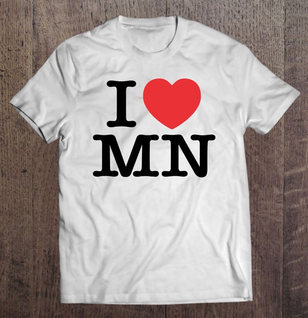 High Quality I Heart Mn Love Minnesota 