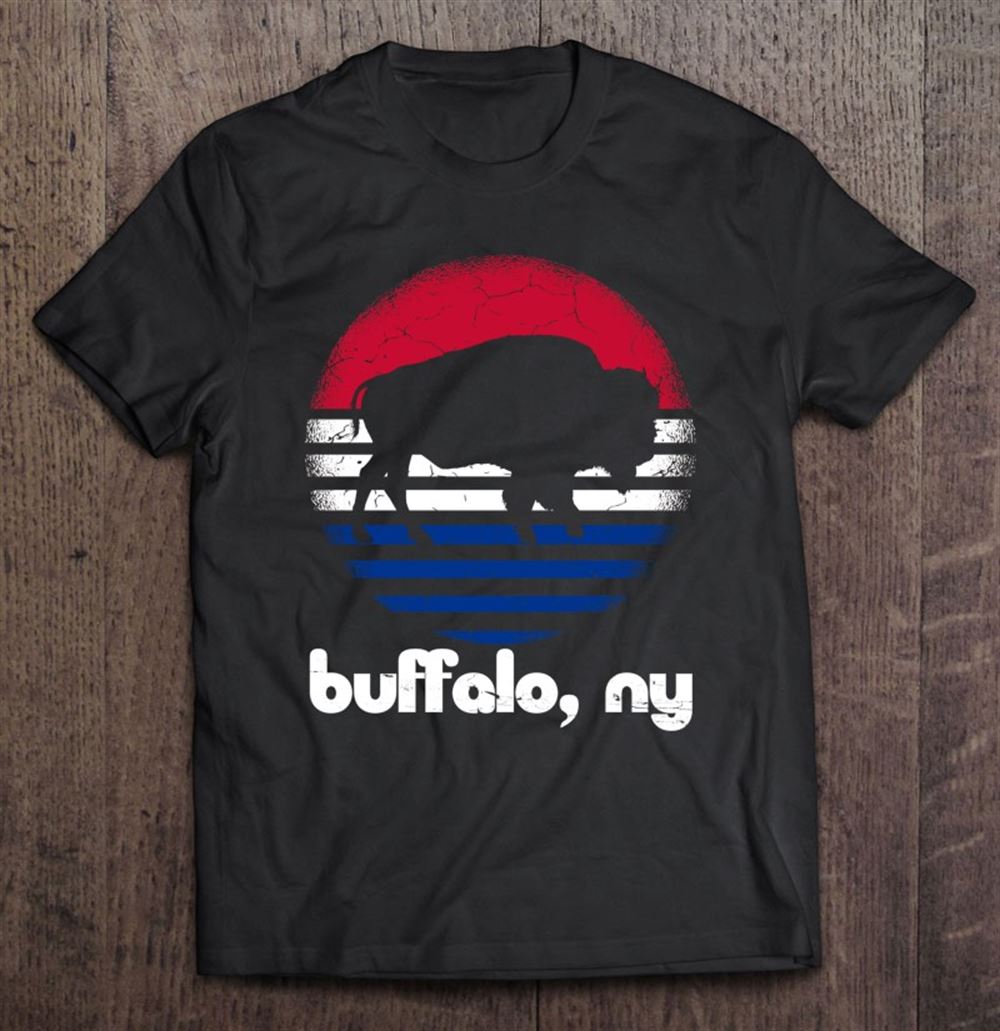 Great I Love Buffalo New York Retro Standing Buffalo Ny 716 Vintage 