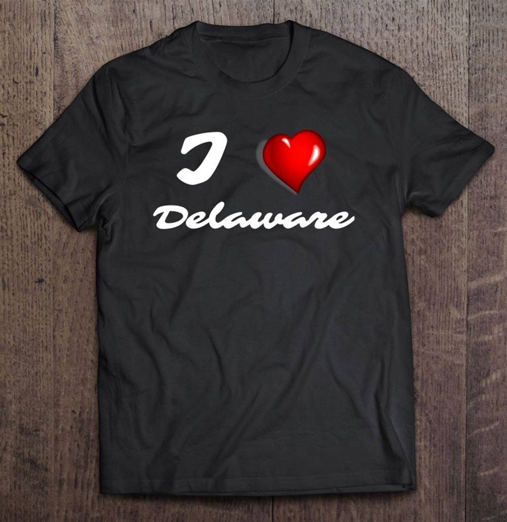 Special I Love Delaware Traveler Souvenir 