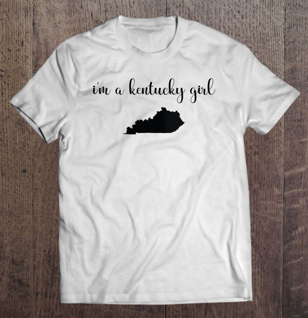 Gifts Im A Kentucky Girl State Map Kentucky 