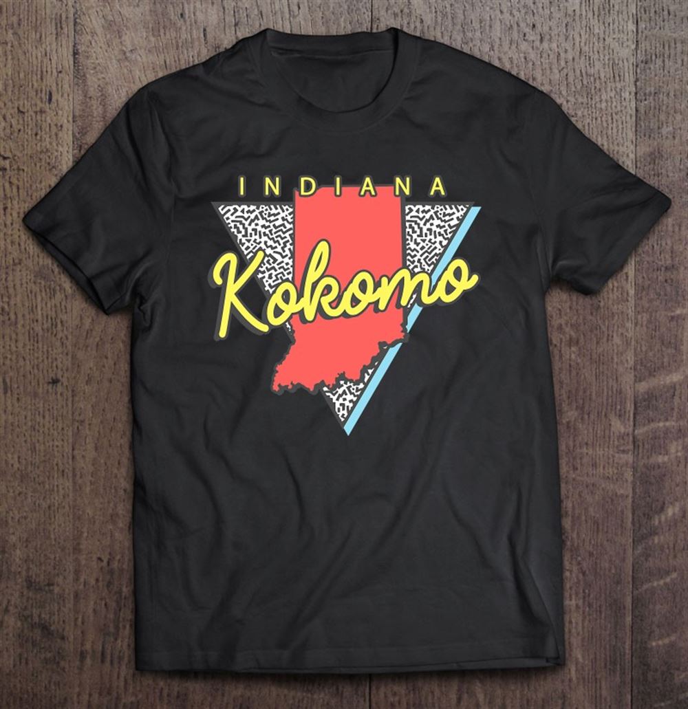 Amazing Kokomo Indiana Retro Triangle In City 