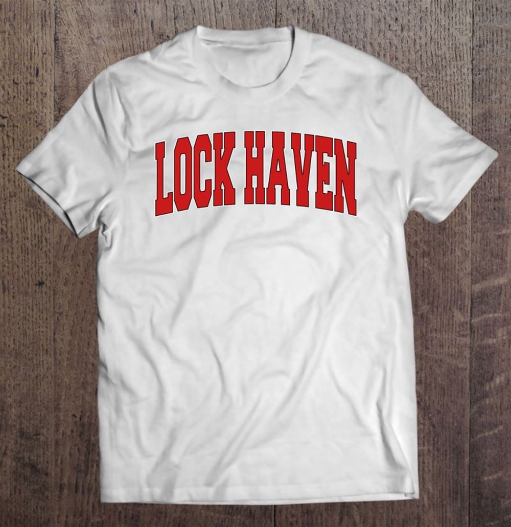 Special Lock Haven Pa Pennsylvania Varsity Style Usa Vintage Sports 