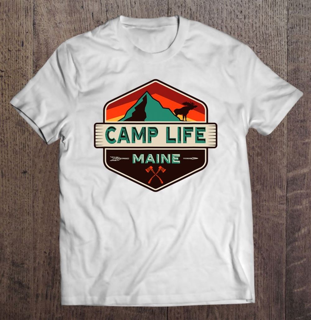 Gifts Maine Camp Life Camping Lover Gift 