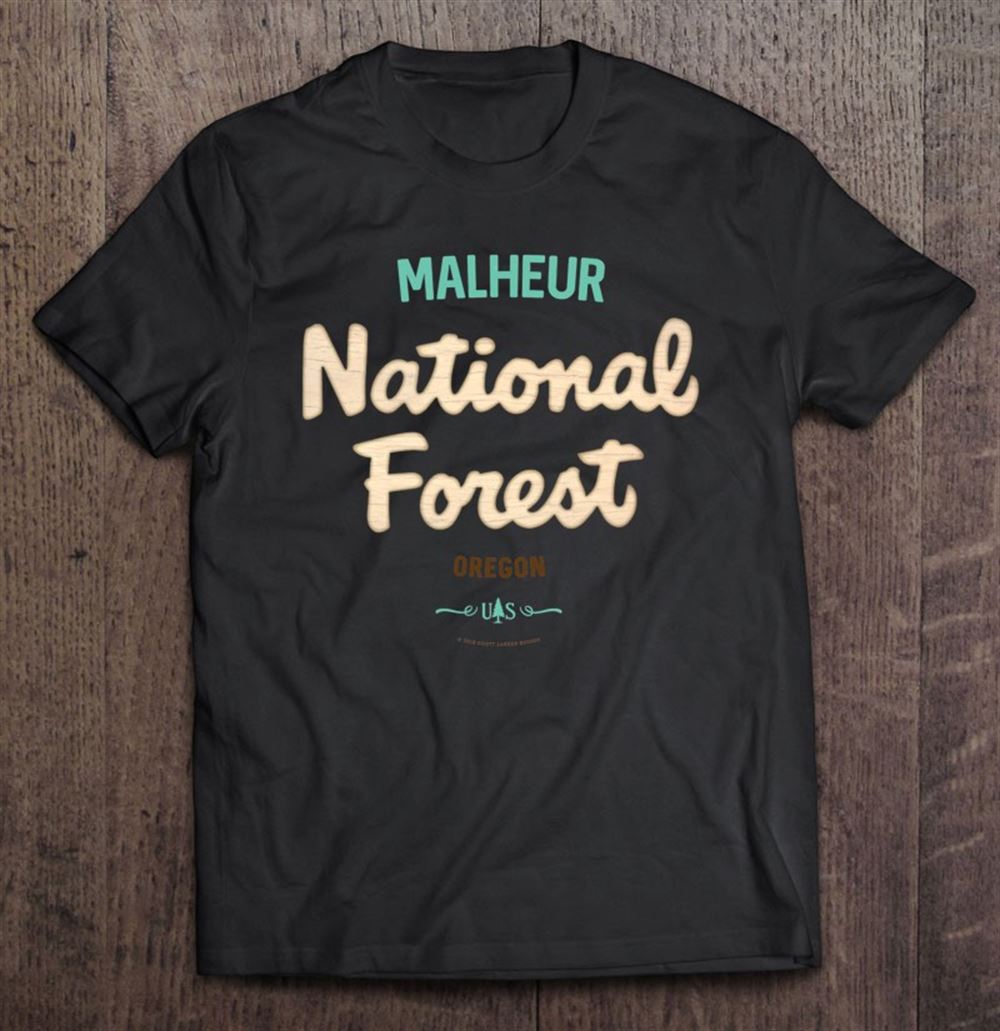 Gifts Malheur National Forest Oregon Usfs Script Logo 