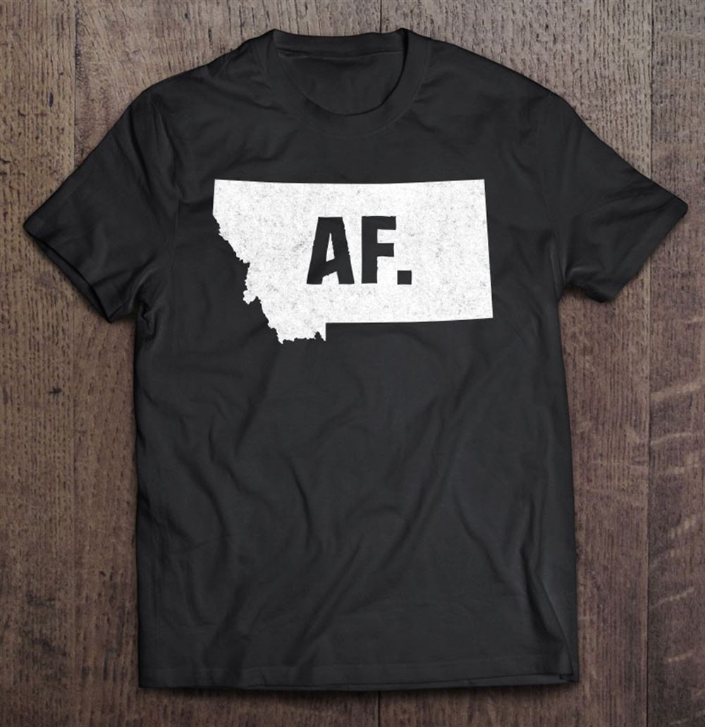 Awesome Montana Af Distressed Home State 