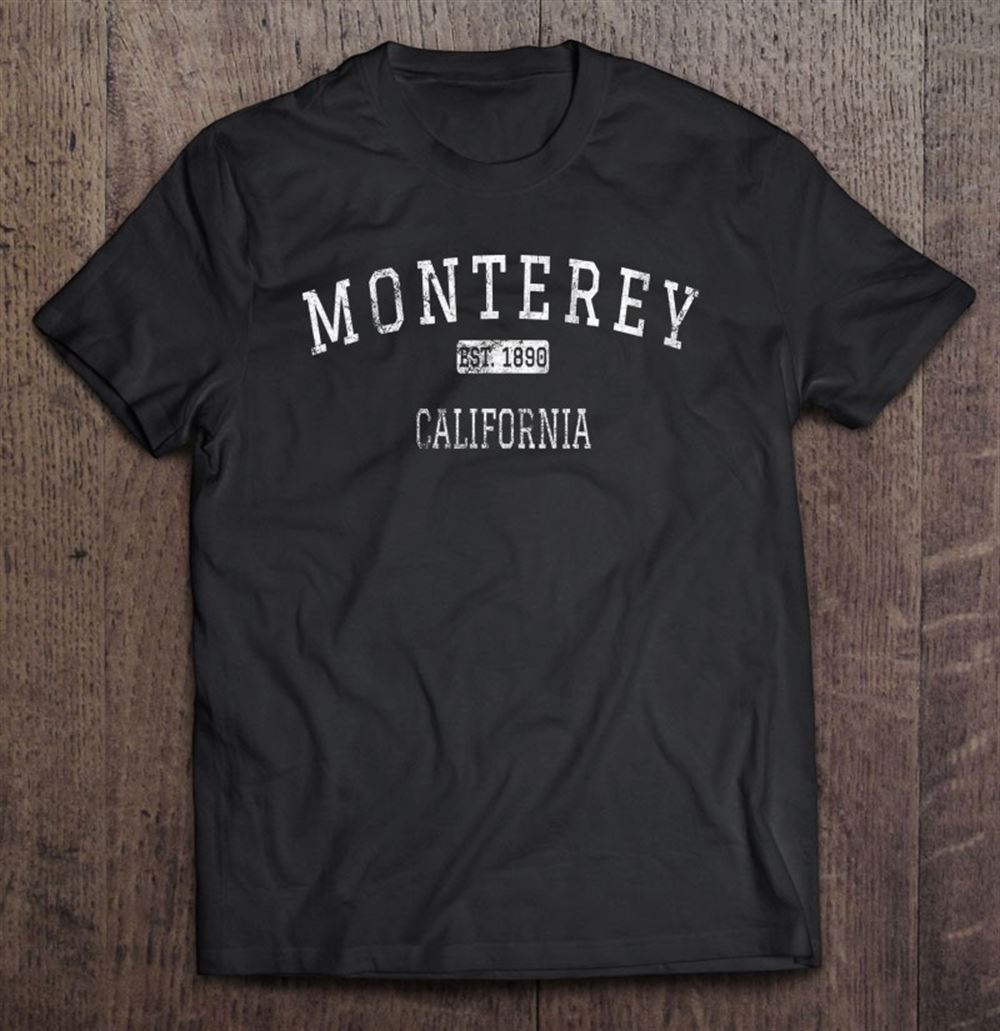 Limited Editon Monterey California Est 1890 Ca Vintage 