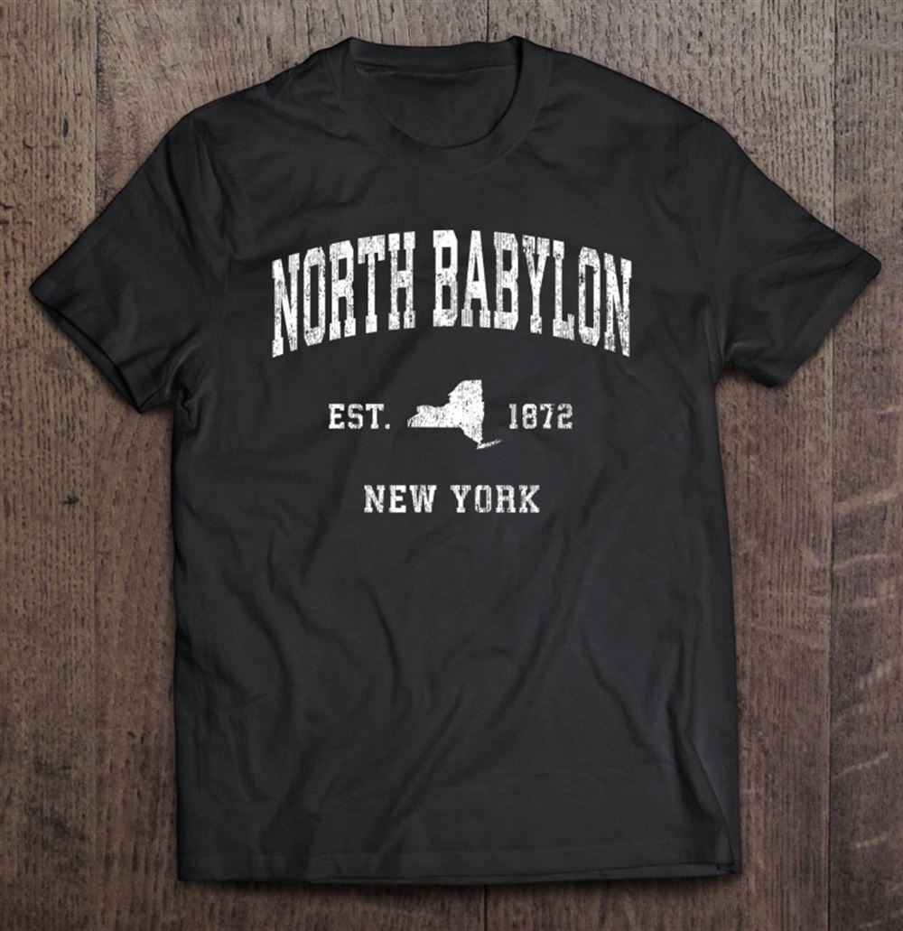 Special North Babylon New York Ny Vintage Athletic Sports Design 