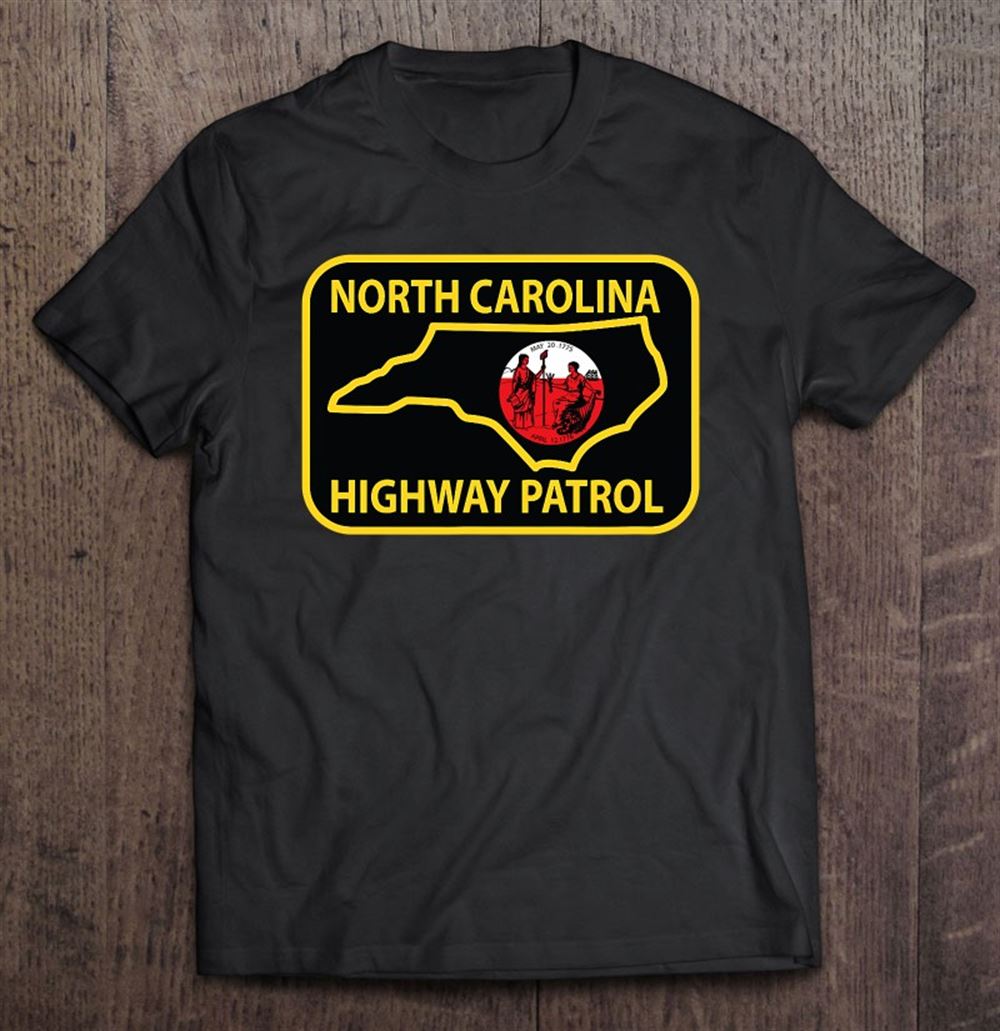 Limited Editon North Carolina Highway Patrol Map 