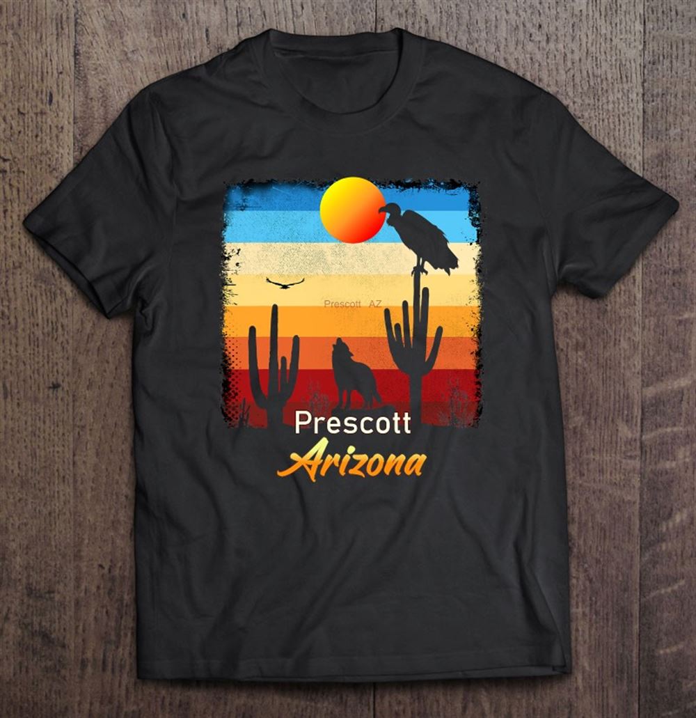 Best Prescott Arizona Vintage Coyote Sunset Az Desert 