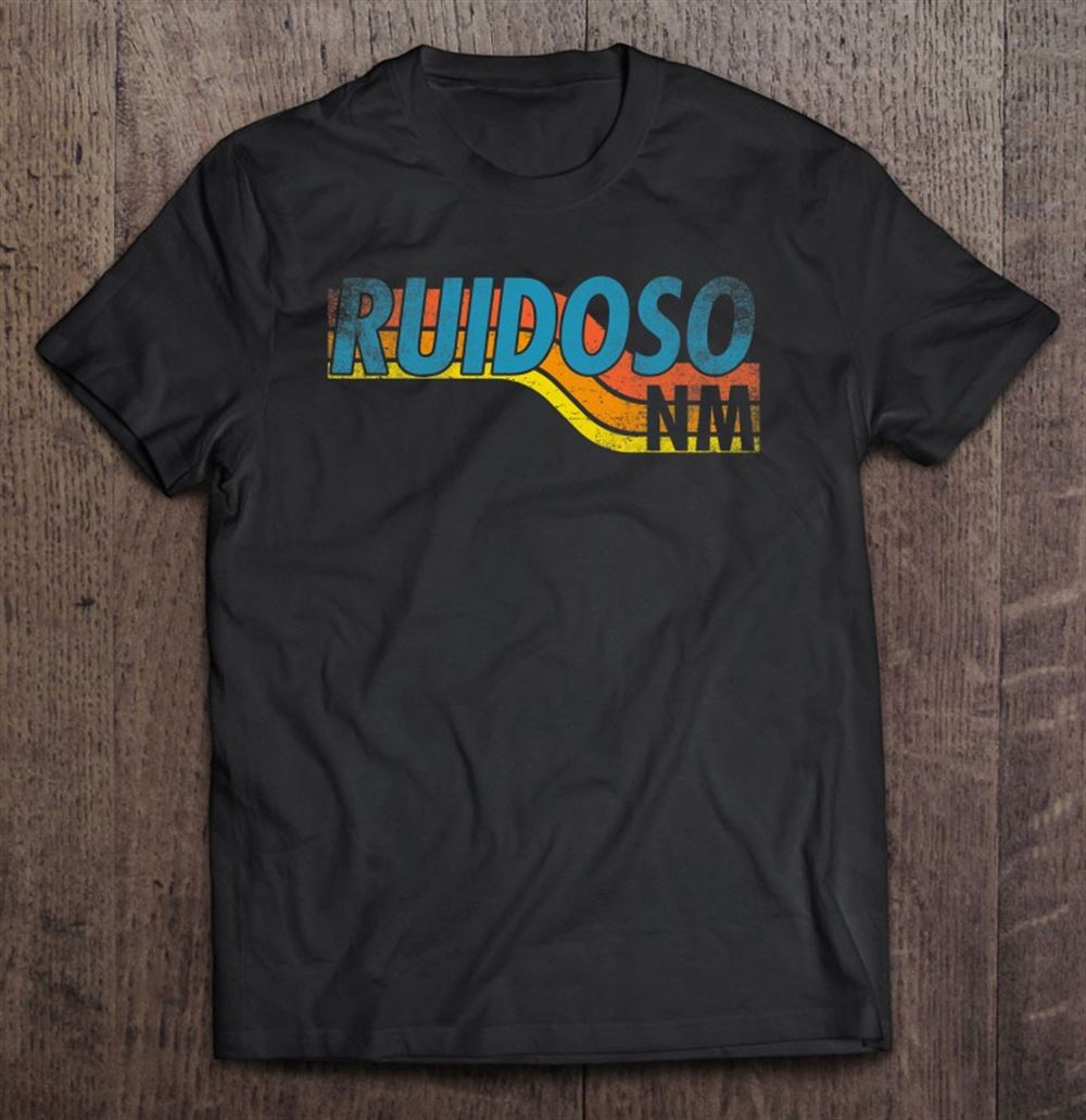 Best Ruidoso New Mexico Vintage 70s 80s Retro Style Distressed 