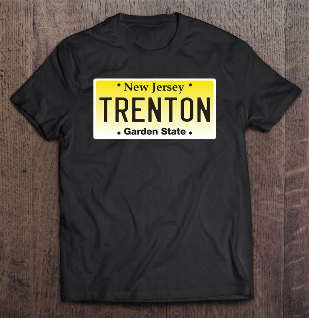 Attractive Trenton New Jersey Nj License Plate Graphic 