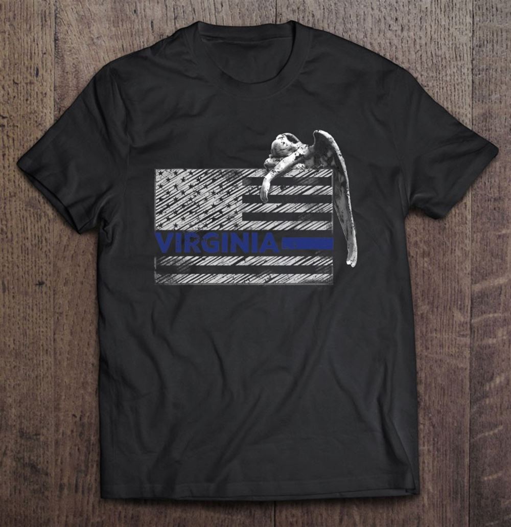 Happy Va Police Virginia Police State Police Thin Blue Line 