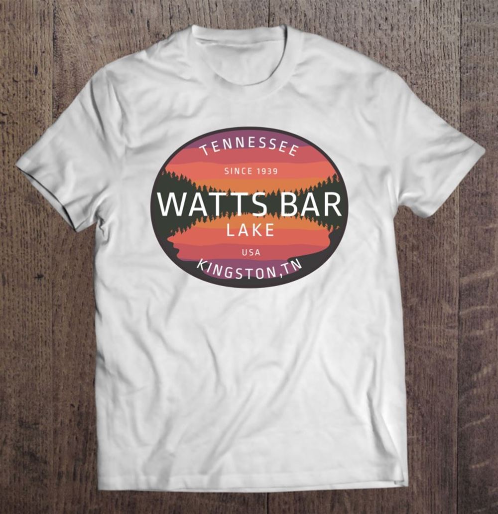 Happy Watts Bar Lake At Sunset Tennessee 