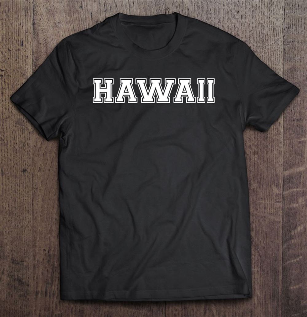 High Quality Womens College University Style Hawaii Sport Gift 