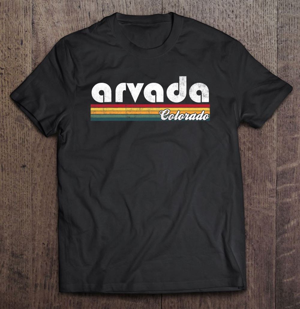 Awesome Arvada Colorado Vintage 70s 80s Retro Style Men Women 