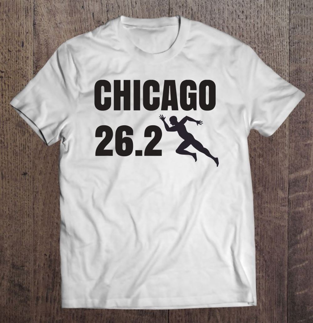 High Quality Chicago 262 Miles Marathon Running Shirt For Men And Women 