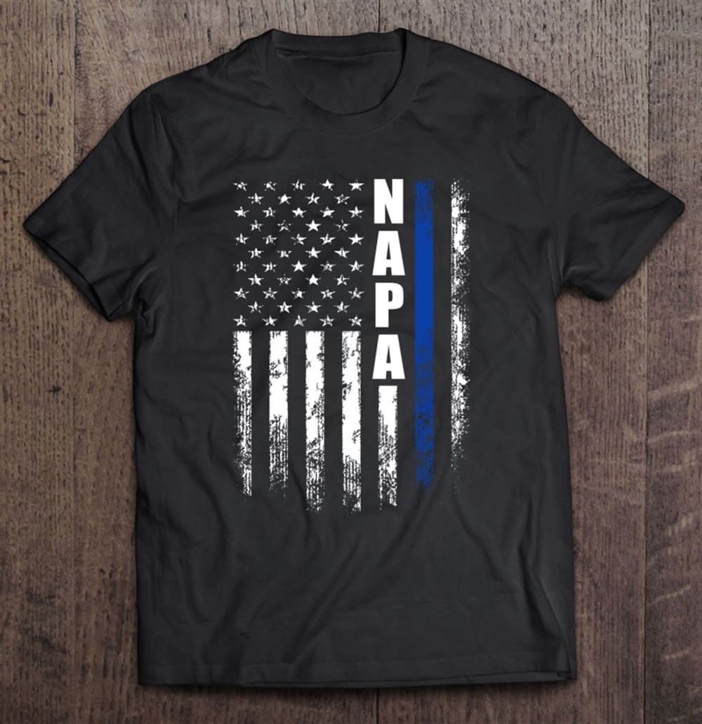 Limited Editon Cop Police Napa American Flag Fathers Day For Men 