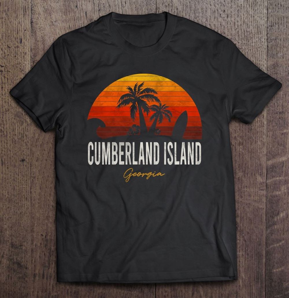Attractive Cumberland Island Beach Georgia Palms Vacation Surf Sundown 