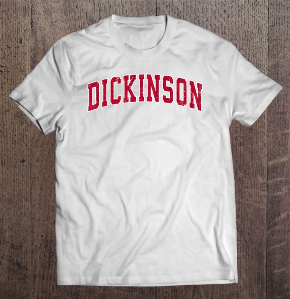 Promotions Dickinson Texas Tx Vintage Sports Design Red Design Pullover 