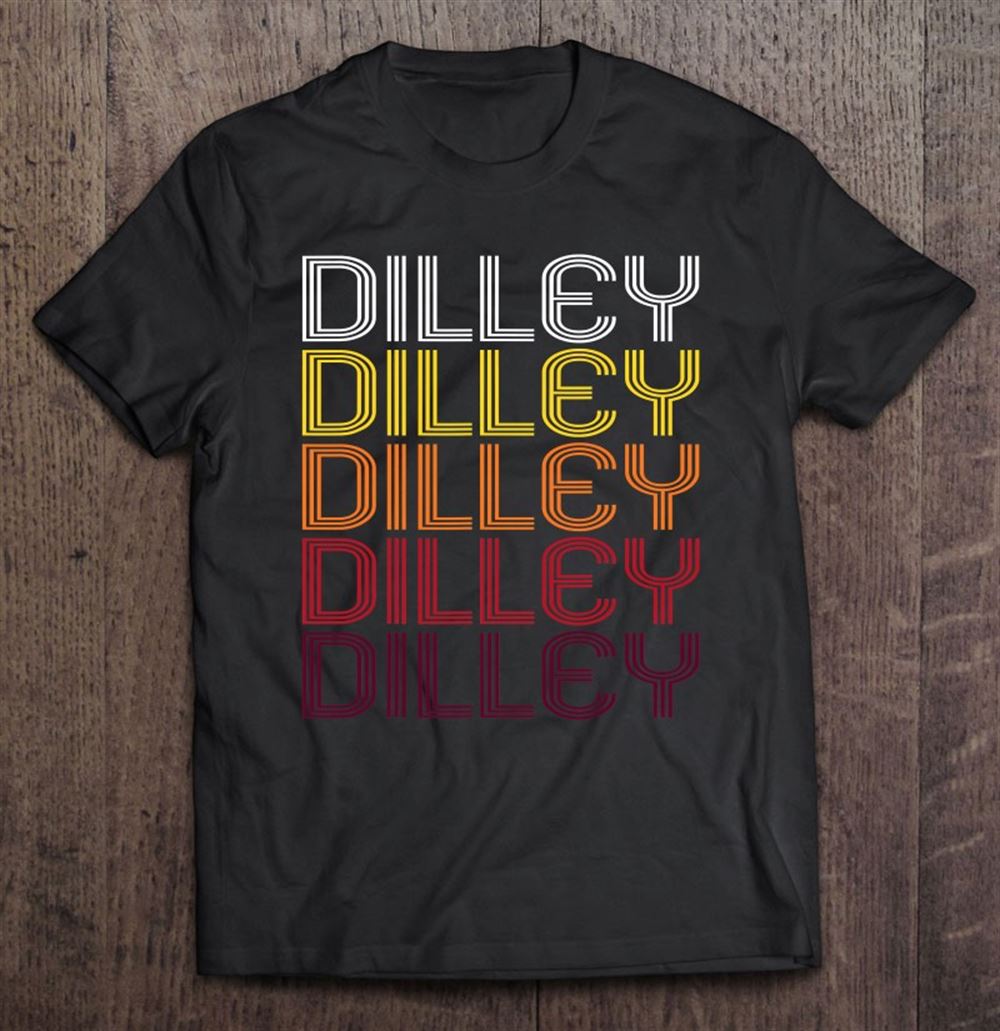 Interesting Dilley Retro Vintage Style Texas 