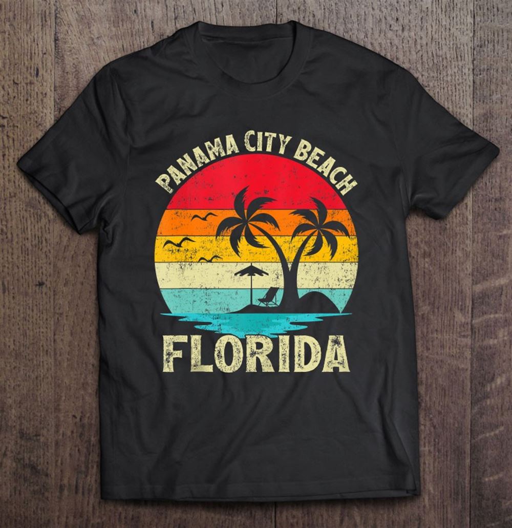 Awesome Family Vacation Vintage Retro Florida Panama City Beach Tank Top 