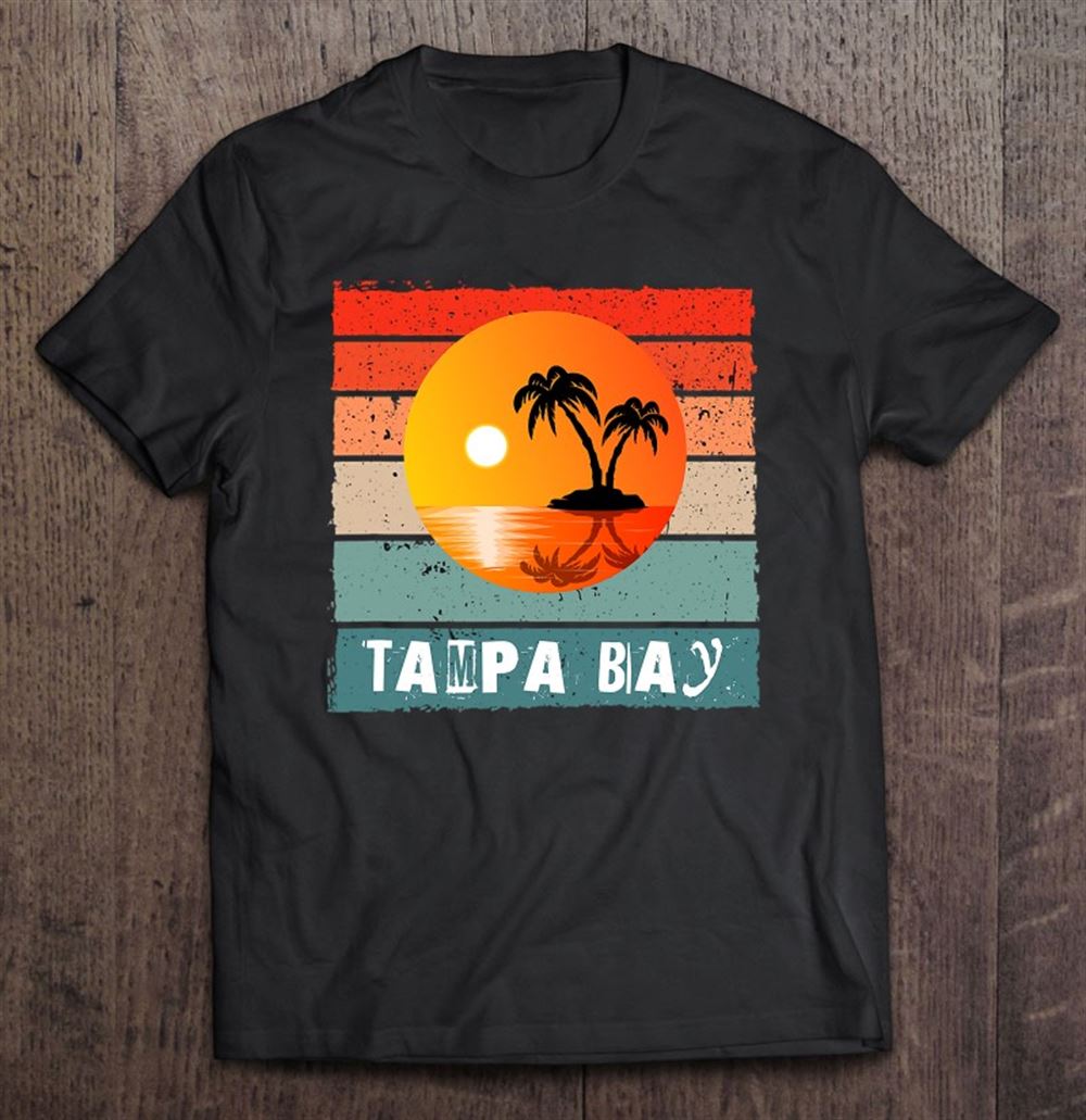 Gifts Florida Sunset Retro Vintage Tampa Bay 