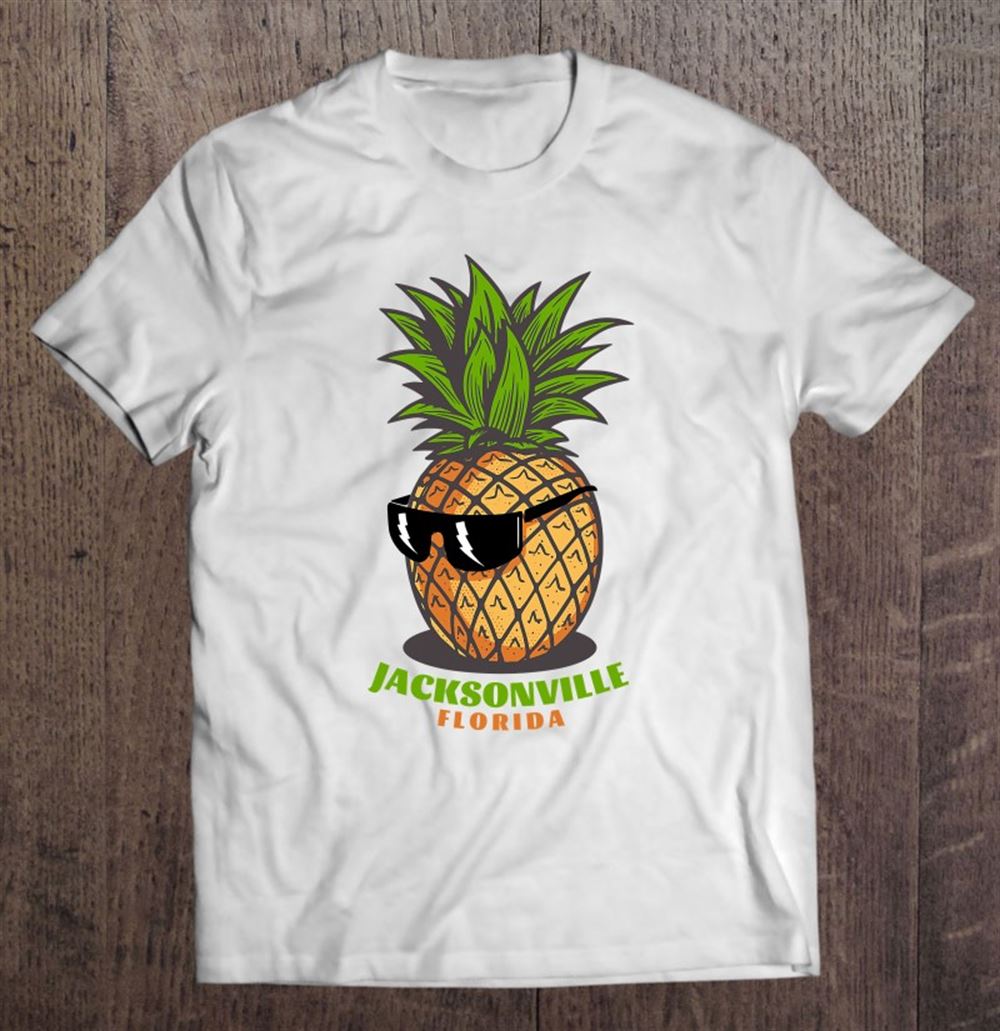 Amazing Jacksonville Beach Florida Fl Cute Pineapple Sunglasses 