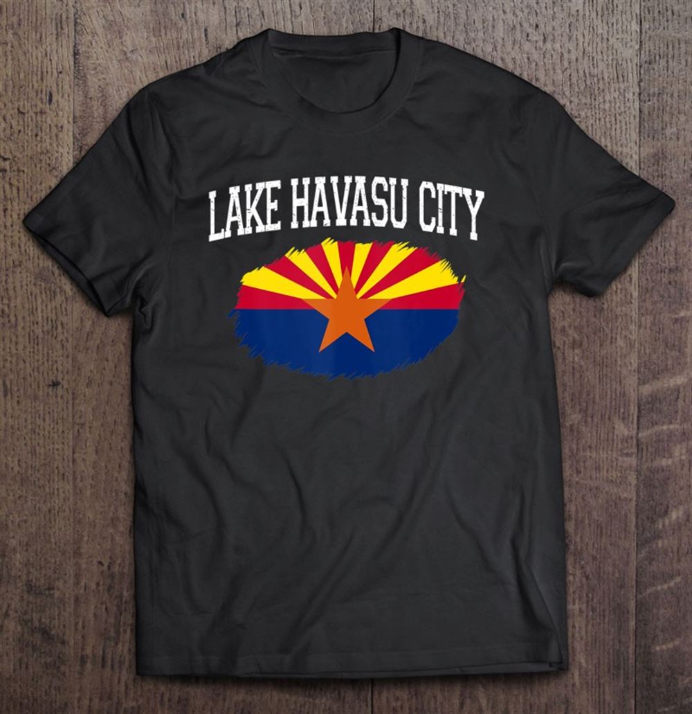 Amazing Lake Havasu City Az Arizona Flag Vintage Usa Sport Men Women Tank Top 