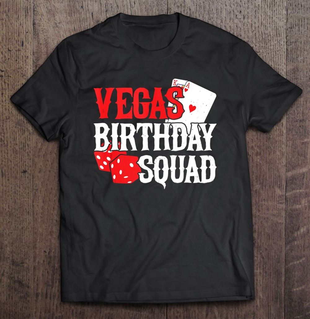 Promotions Las Vegas Birthday Party In Vegas Vegas Birthday Squad Tank Top 