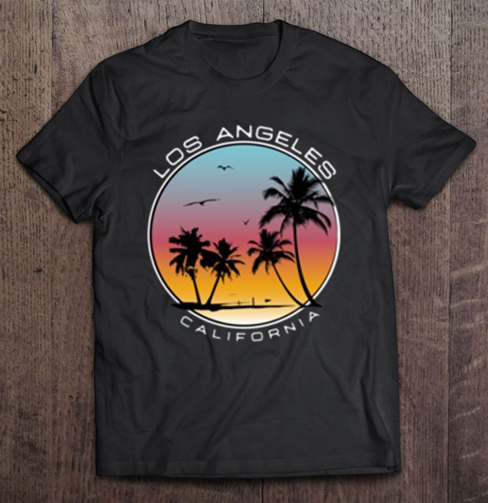 Special Los Angeles California Retro Palm Tree 