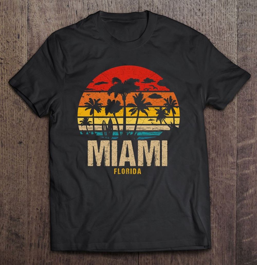 Limited Editon Miami 70s Florida 80s Vintage Beach Vacation Retro 
