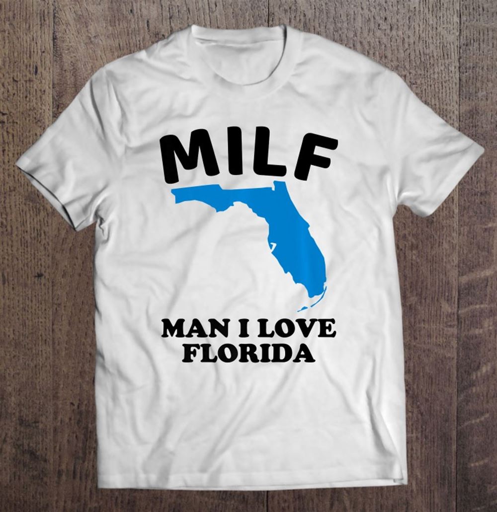 Attractive Milf Man I Love Florida Funny Miami United States Usa Premium 