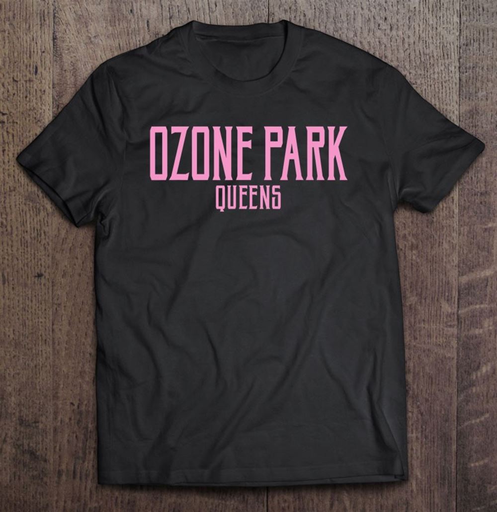 Special Ozone Park Queens Ny Vintage Text Pink Print 