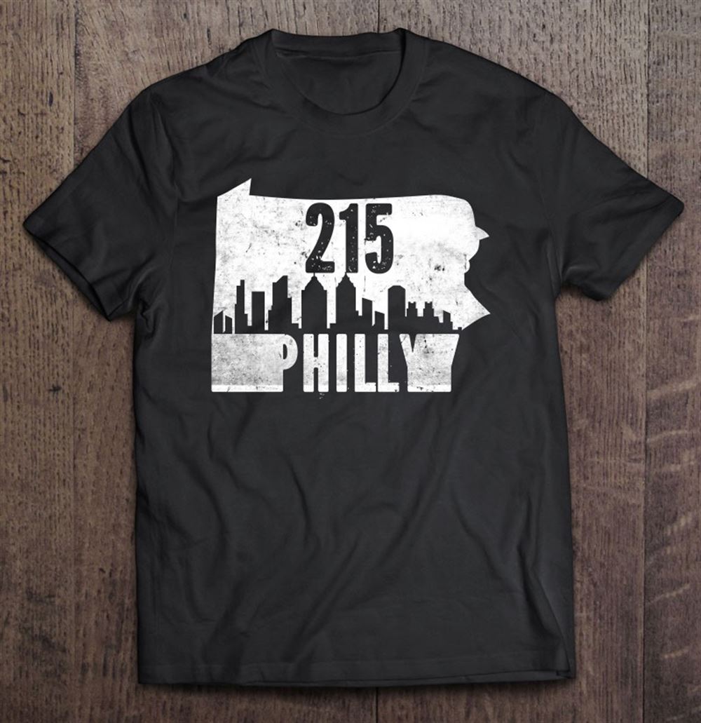 High Quality Philadelphia Philly 215 Area Code Urban City Map Pullover 