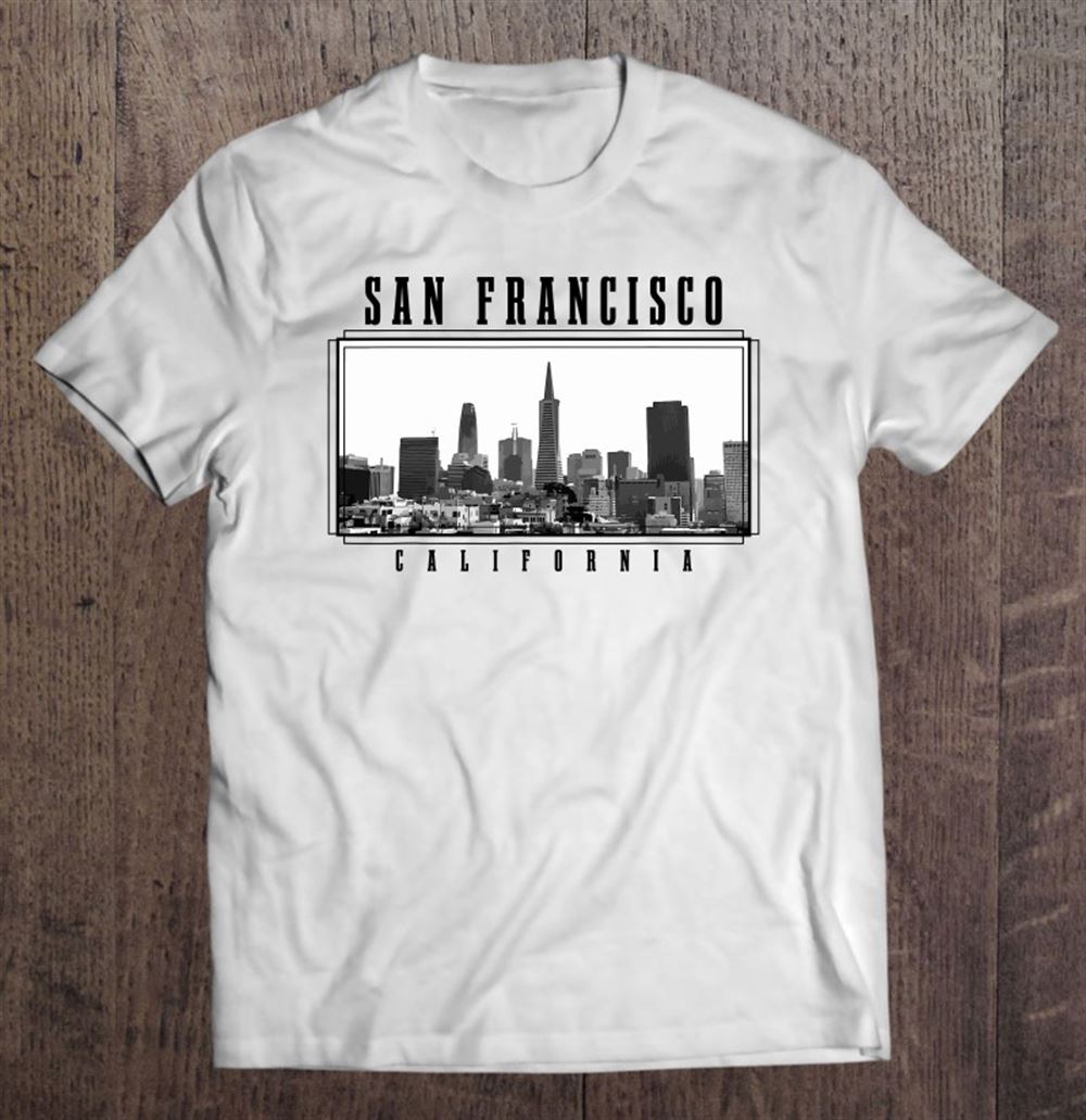 Great San Francisco Vintage Skyline California San Francisco 