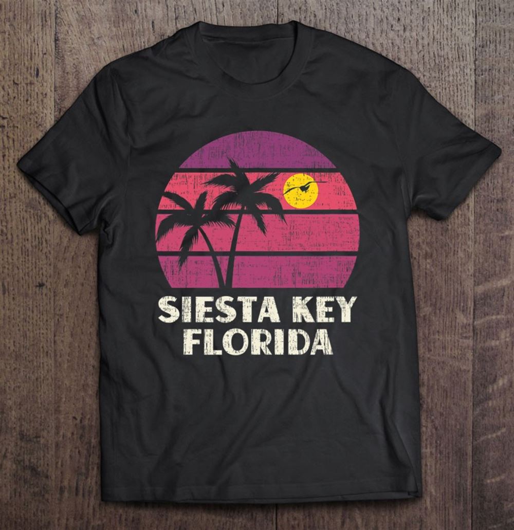 Limited Editon Siesta Key Florida Surfer Beach Vintage Sunset Love Fl 