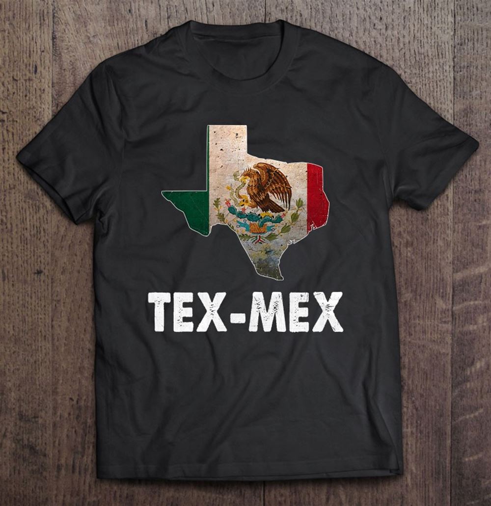 Gifts Tex-mex Texas State With Mexico Flag Mexican Food Lover 