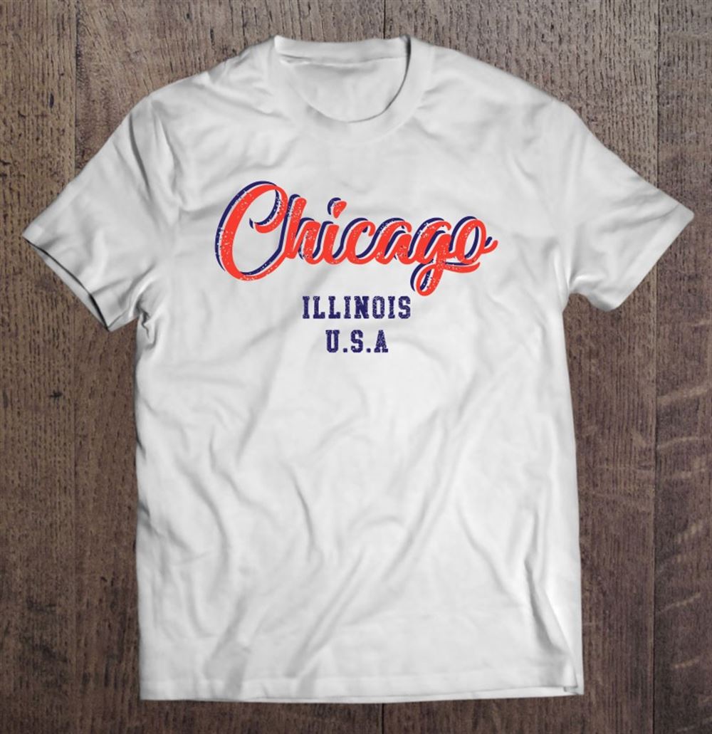 High Quality Vintage Chicago Illinois Usa Classic Sport Design 