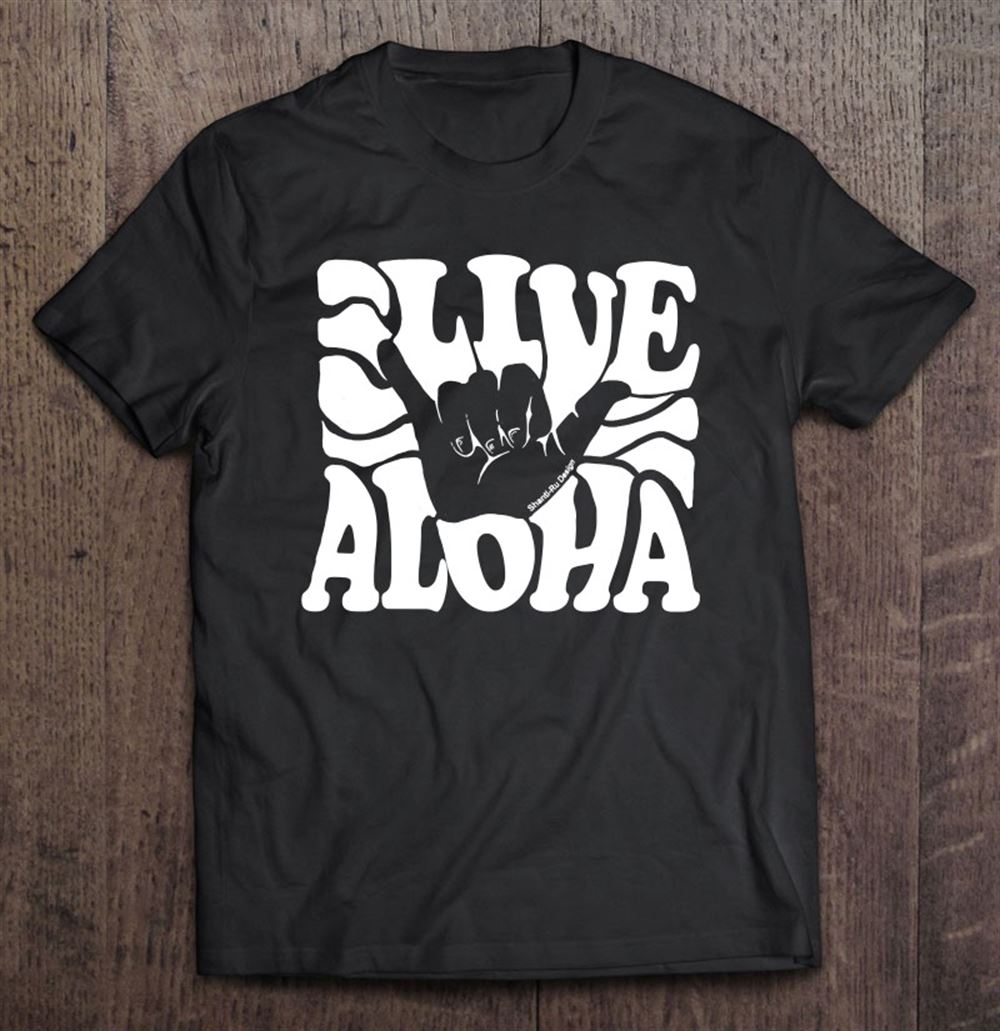 Best Vintage Live Aloha State Hawaiian Islands Shaka Hawaii Maui Pullover 