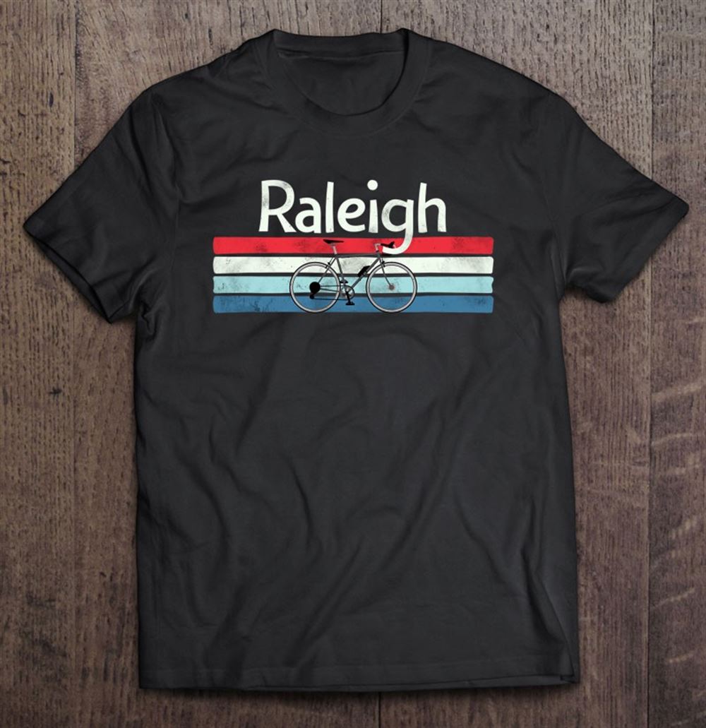 Best Vintage Retro Bike Raleigh Tshirt 