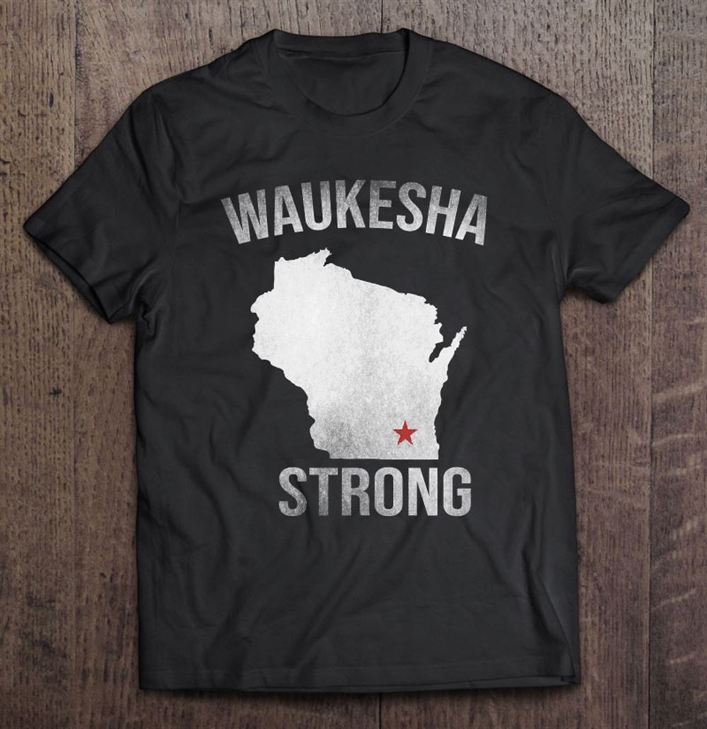 Amazing Waukesha Strong Wisconsin State Tank Top 
